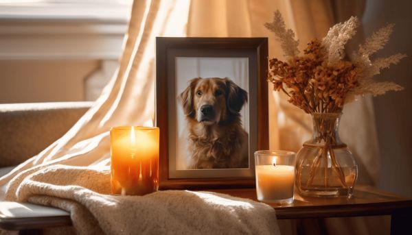 Lorsque le silence s’installe : messages réconfortants pour chien décédé