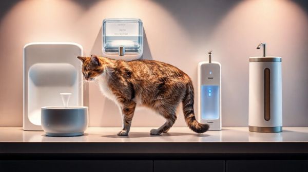 Top 5 distributeurs d'eau pour chat en fonction de leurs besoins